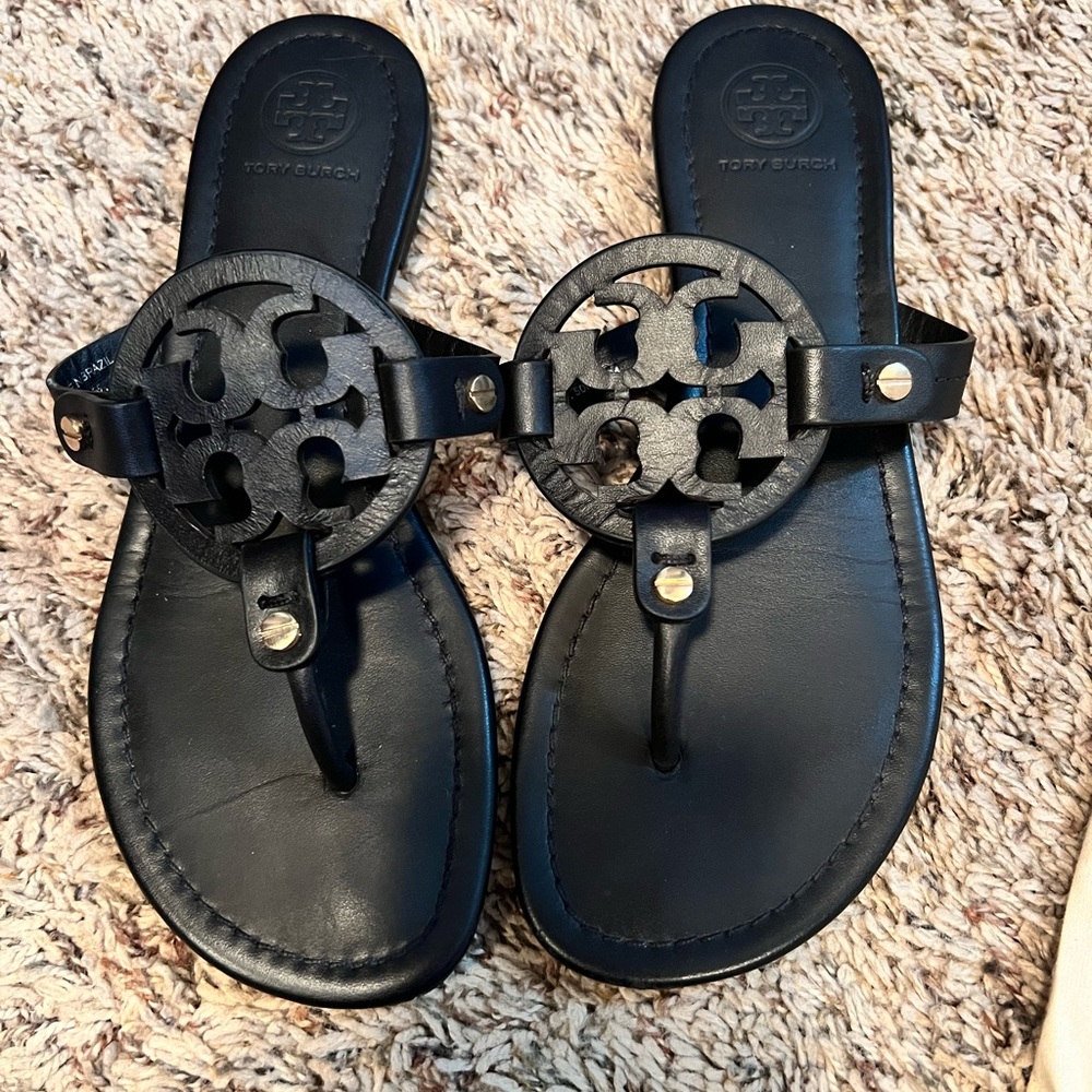 Tory Burch Miller Original Sandal with Dust Bag